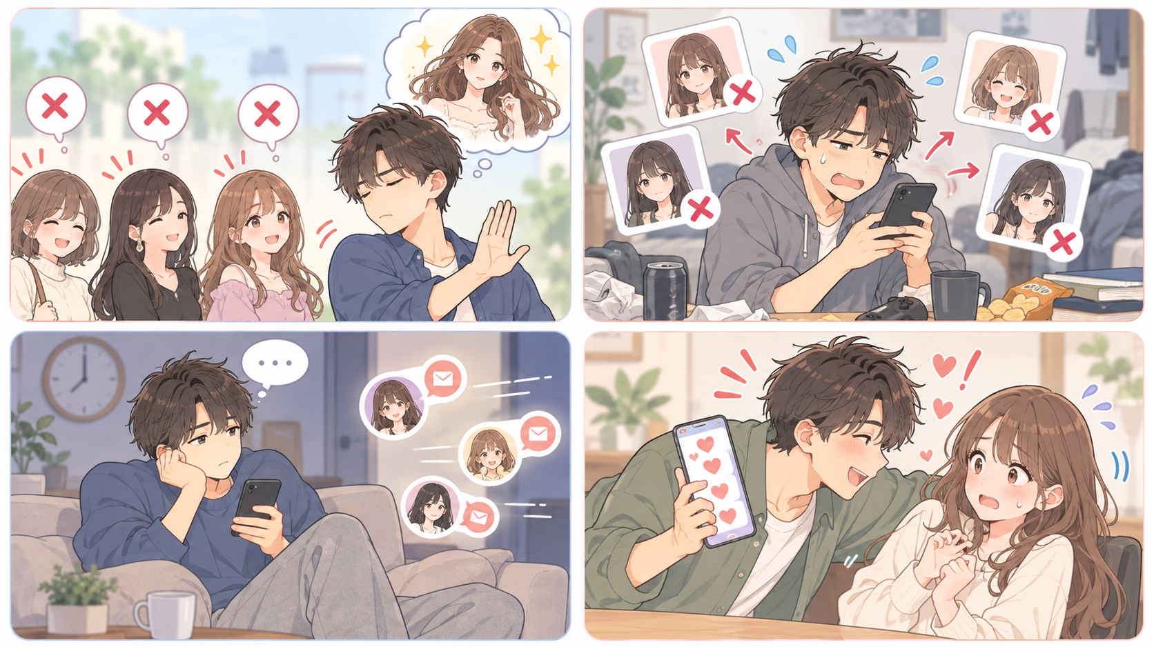 彼女が欲しい男性が避けたいNG行動